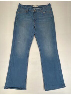 Levi's 529 Curvy Boot Cut Women's Jeans Size 16 Medium Wash Stretch